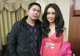 广州焦点与明星合影