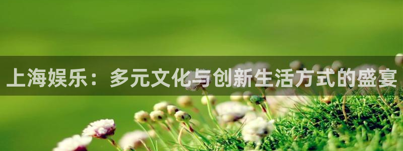 焦点娱乐注册：上海娱乐：多元文化与创新生活方式的盛宴
